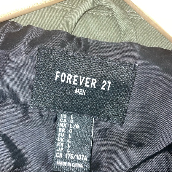 Khaki green Spring duffle coat - Picture 2 of 3